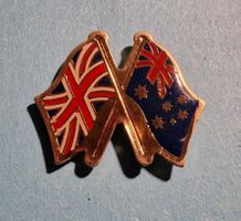 Pin Flaggen Grossbritannien / Australien