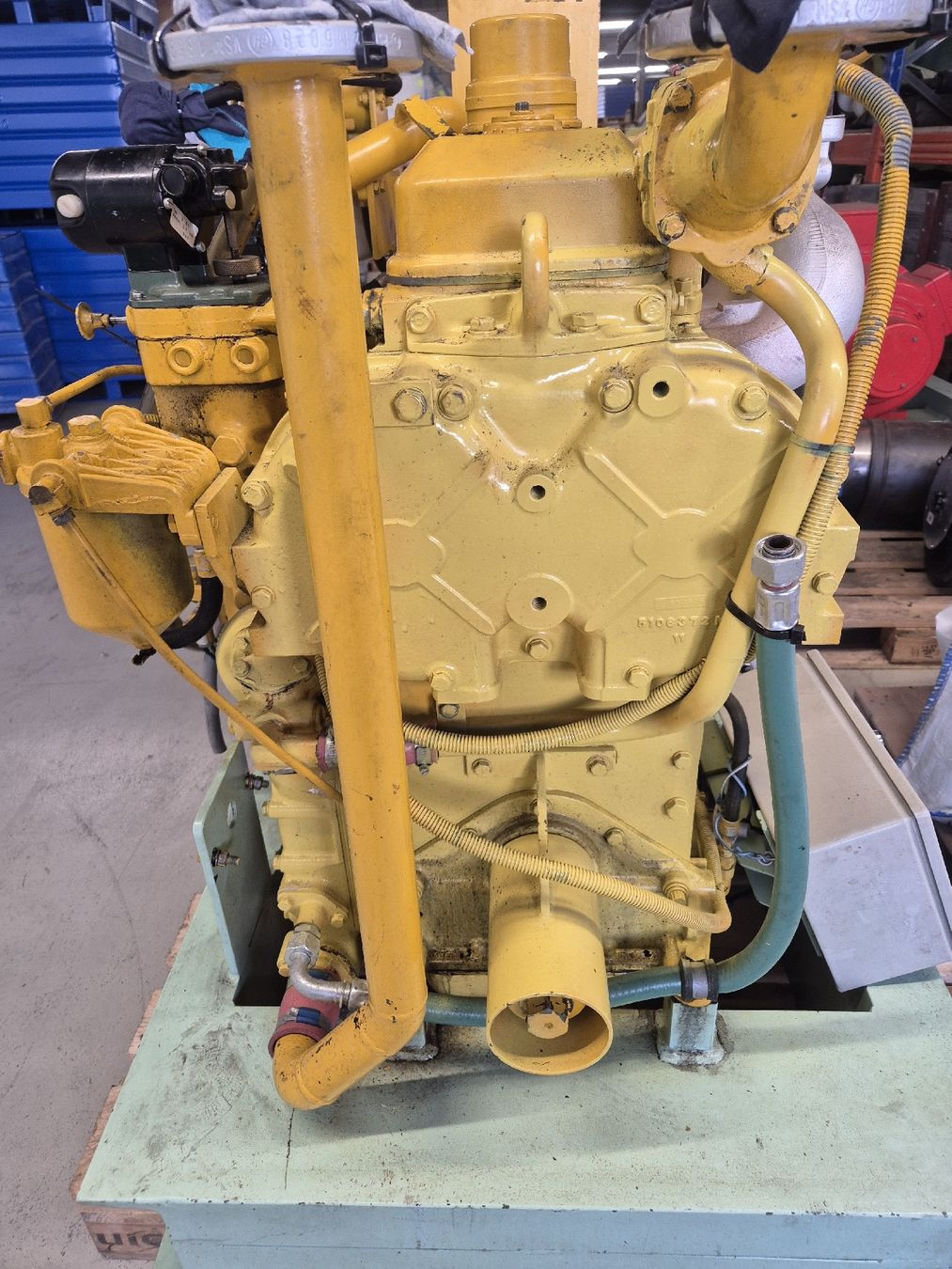 Stromgeneratoren: Dieselmotor General Motors mit BBC Generator gebraucht – Gebraucht aus Röthenbach i. E. von 3538ScaniaR420 2