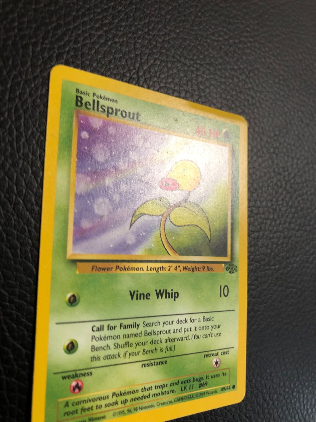 Pokémon Carte collezionabili: 1999 Jungle Bellsprout 49/64 Ab 1 – Usato da Paradiso venduto da Pkmn10 1