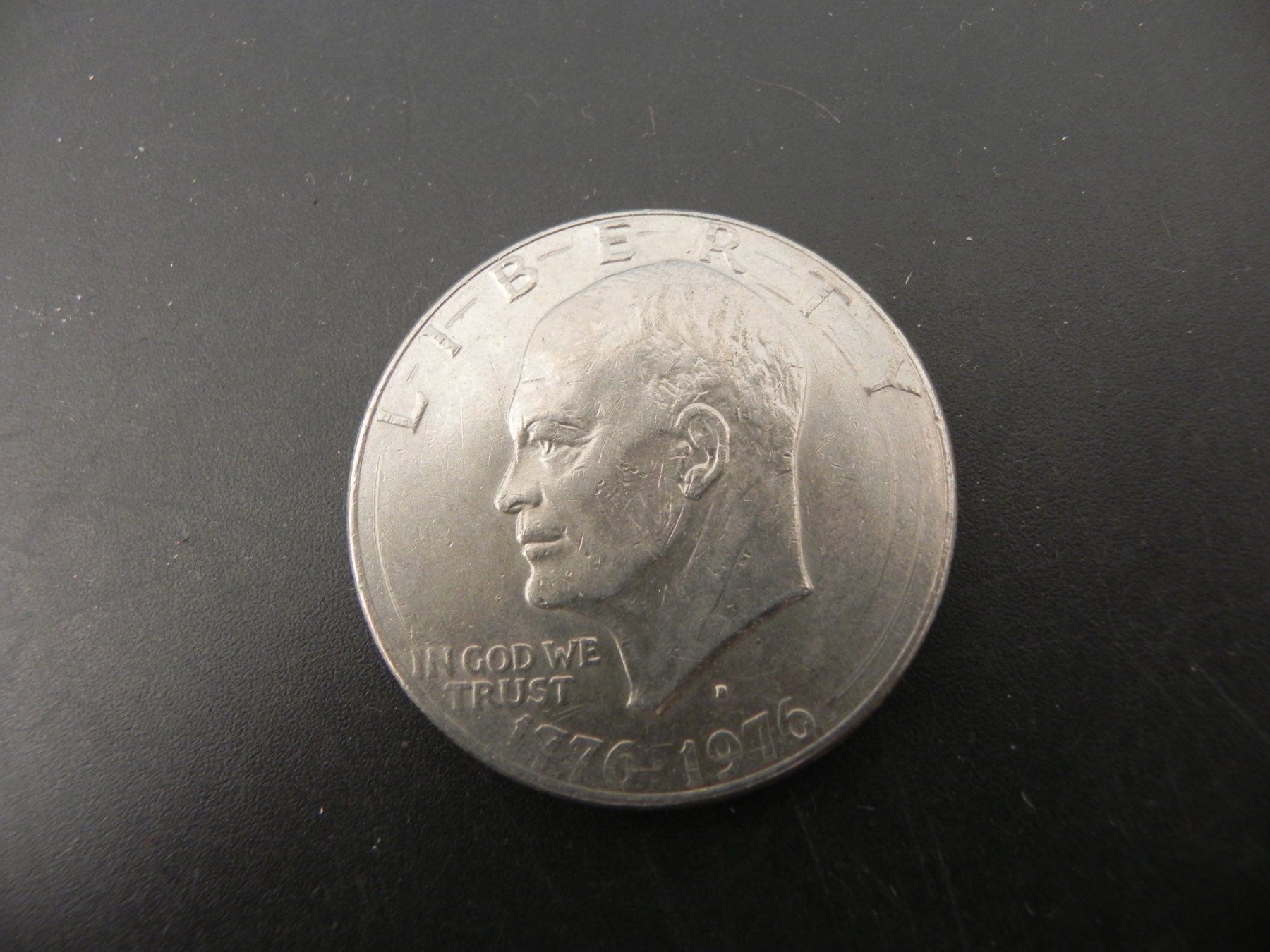 Toutes les monnaies: USA 1 Dollar 1976 D Eisenhower – D'occasion à Biel/Bienne par Gogolozi