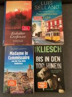 4 spannende Krimis (Taschenbücher)
