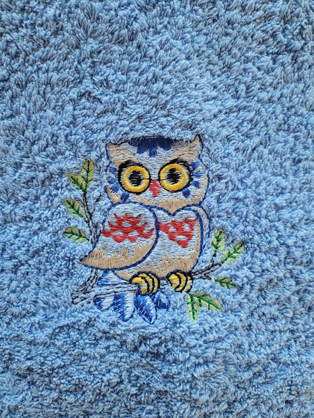 Badetücher: Duschtuch / Badetuch + Handtuch "Eule". 100% Baumwolle. NEU! – Neu (gemäss Beschreibung) aus Zürich von Engiadinabassa 7