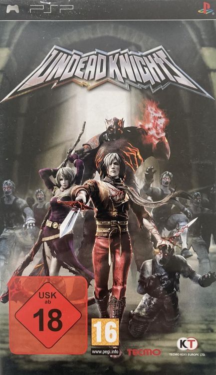 Jeu PSP Undead Knights - Version PAL FR - Bon état Avec Notice