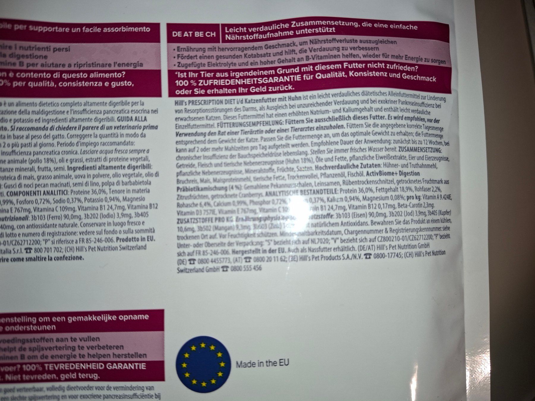 Mangimi: Hill's Prescription Diet i/d Katzenfutter, ungeöffnet 3 kg – Nuovo e nell'imballaggio originale da Weiningen ZH venduto da Annakatharina 2