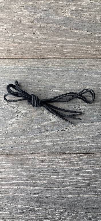 Scarpe da uomo: Schuhbendel Schnürsenkel Schwarz 90 cm – Usato da Hünenberg venduto da Betsch1