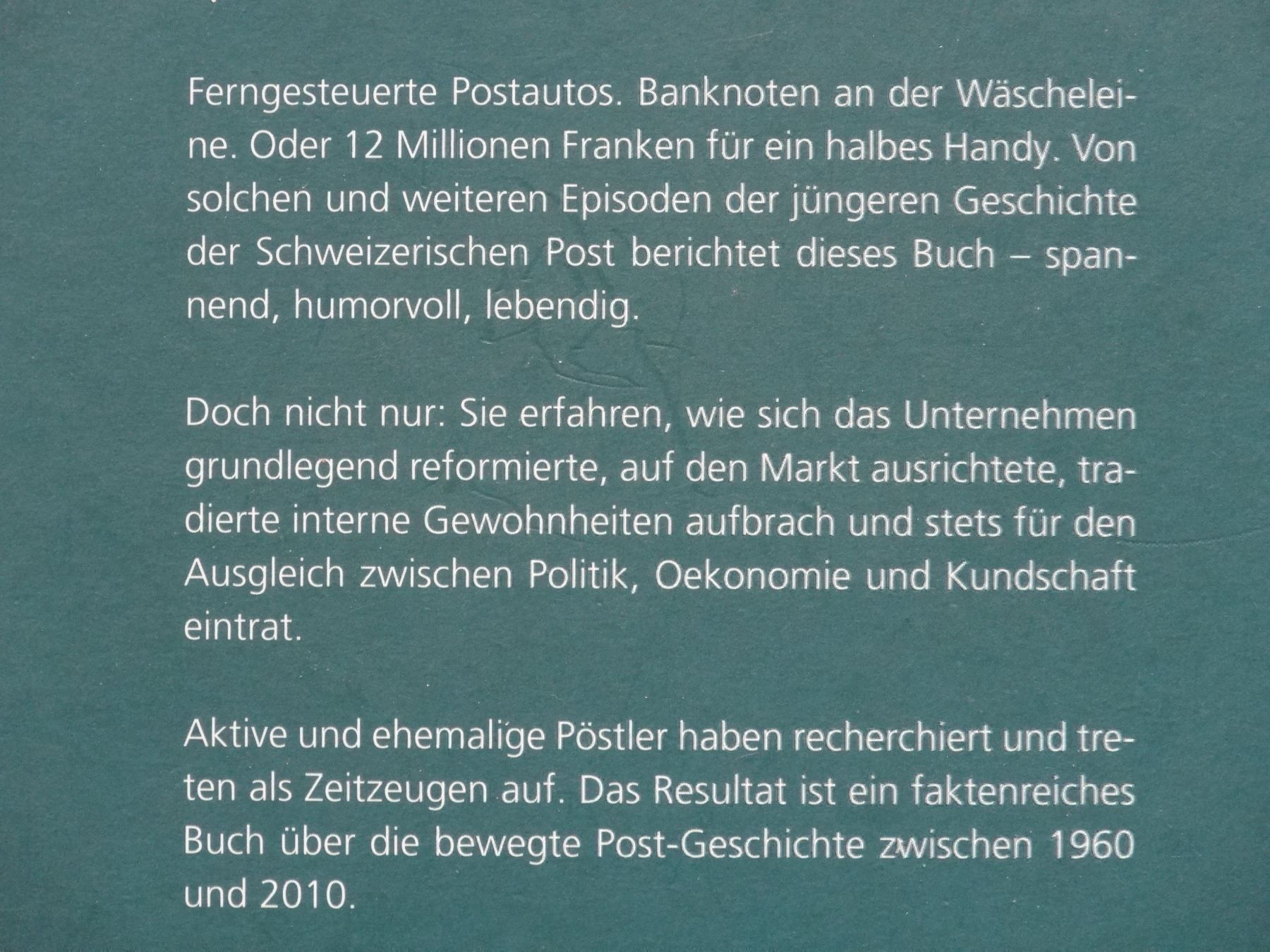 Libri: Die Schweizerische Post ab 1960 – Nuovo (secondo la descrizione) da Affoltern am Albis venduto da Rayon13 1