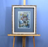 Romolo Esposito 1913-1991, Aquarell, signiert und datiert 86