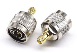 Amateurfunk Adapter N-Stecker zu SMA-Female