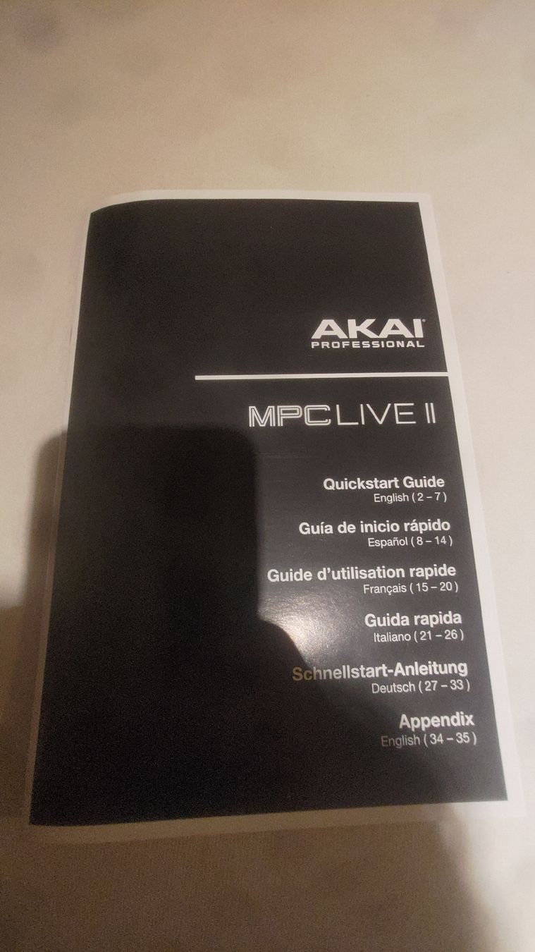 Akai Strumenti musicali: AKAI PROFESSIONAL MPC LIVE II – Nuovo (secondo la descrizione) da Nussbaumen AG venduto da 3D_Printing 2