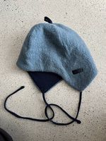 Pure Pure Wollfleece Mütze Gr. 47 (1014 Monate), blau