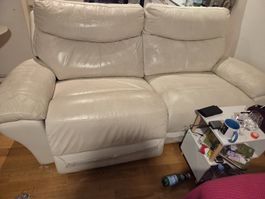 Elektrisches Echtleder-Sofa