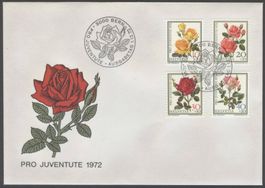 FDC Pro Juventute 1972