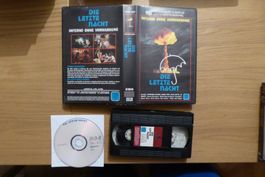 VHS Die letzte Nacht mit Backup DVD
