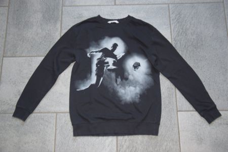 Jungen leichter Pulli gr. 158/164 - 'Fussball spieler'