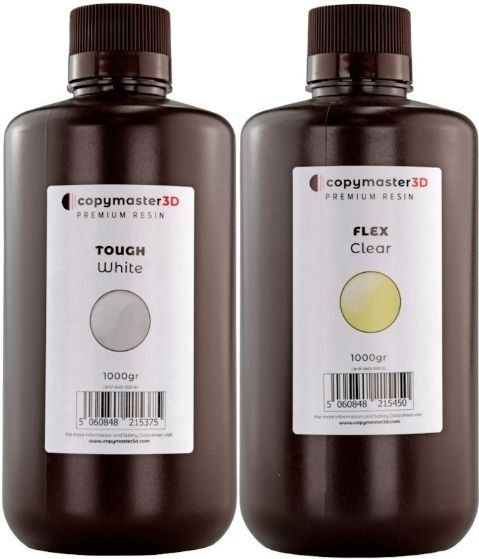 Filamento: 2x Copymaster3D UV Resin White, Clear - NEU – Nuovo e nell'imballaggio originale da Wetzikon ZH venduto da BackToRetro