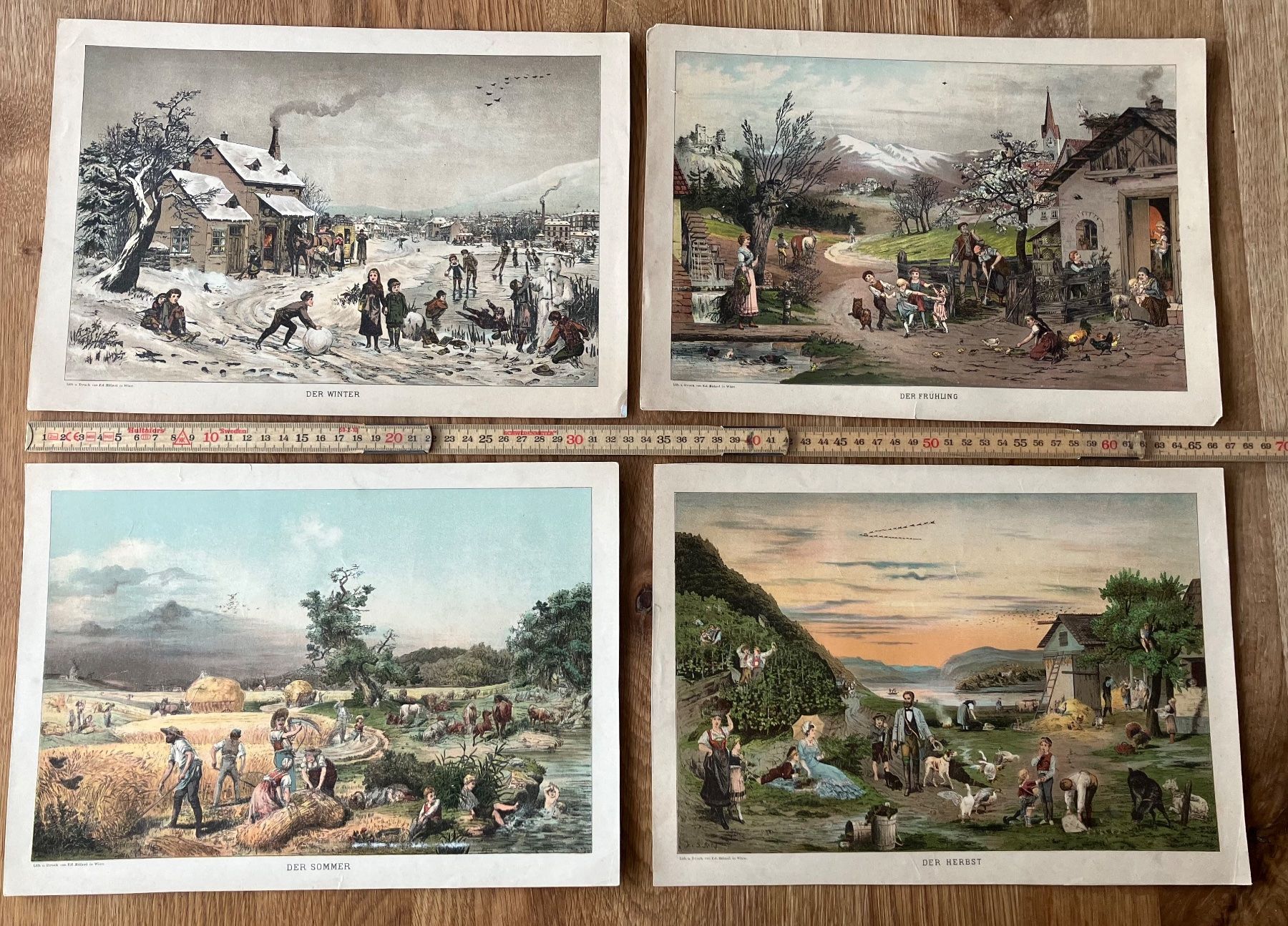 Foto & Immagini: Vier Jahreszeiten – Usato da Waldstatt venduto da breitaxt