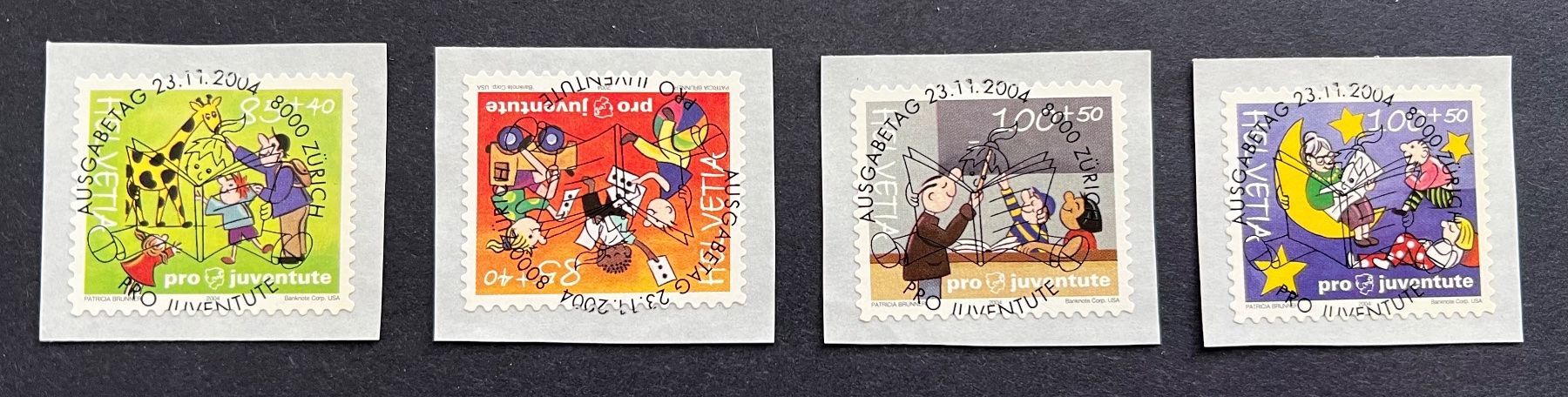 Tutti i francobolli: Pro Juventute 2004 Vollstempel – Usato da Hünenberg See venduto da wer_5286
