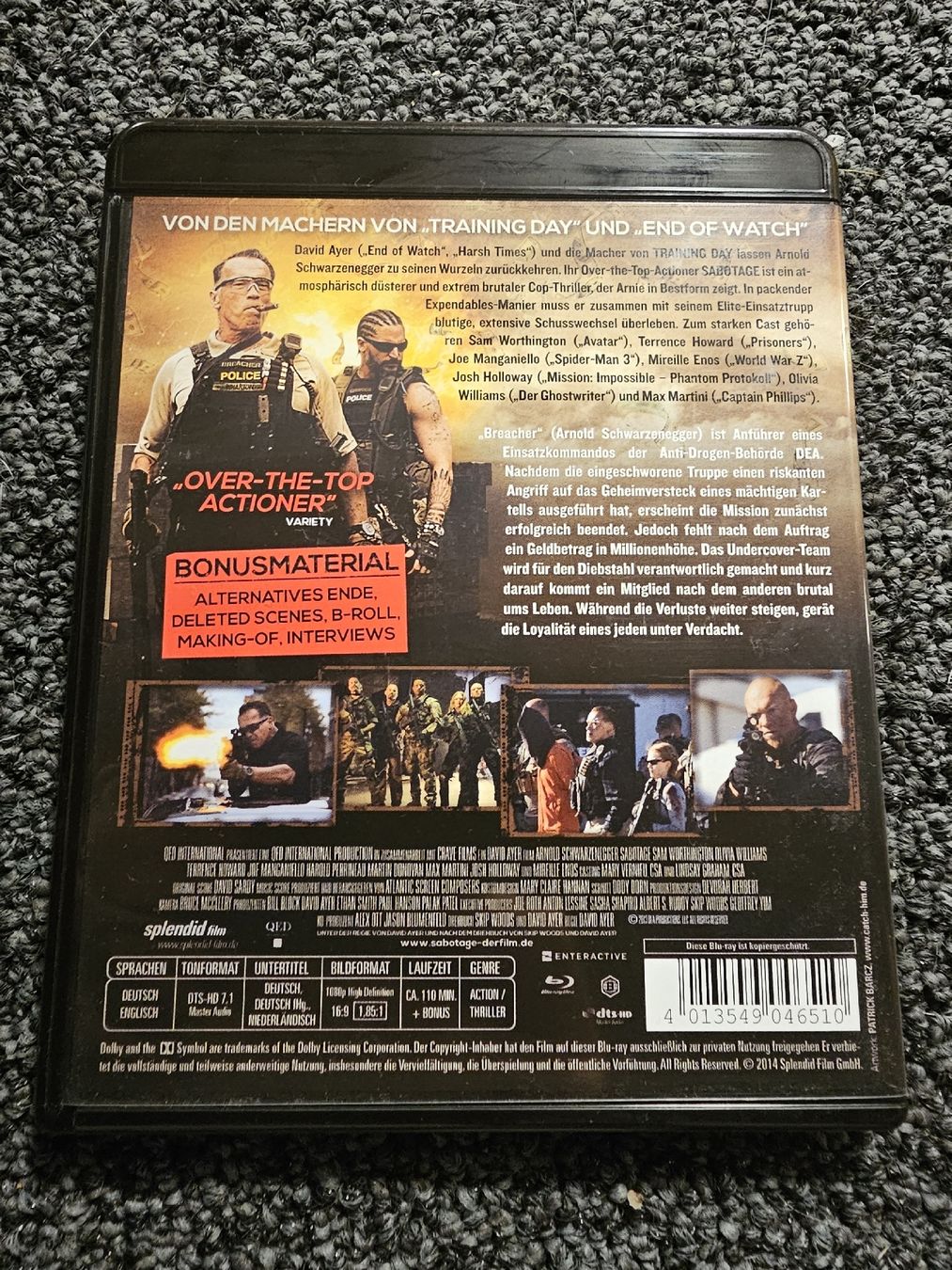 Alle DVDs: Sabotage Blu-ray  – Gebraucht aus Ruswil von jan_bxl5 1