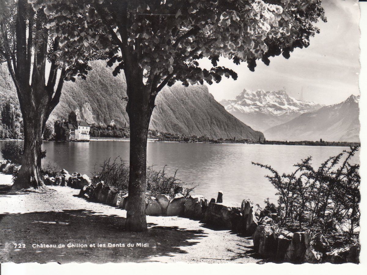 Cartoline postali: Chillon 1950 – Usato da Bürglen TG venduto da StampGraf