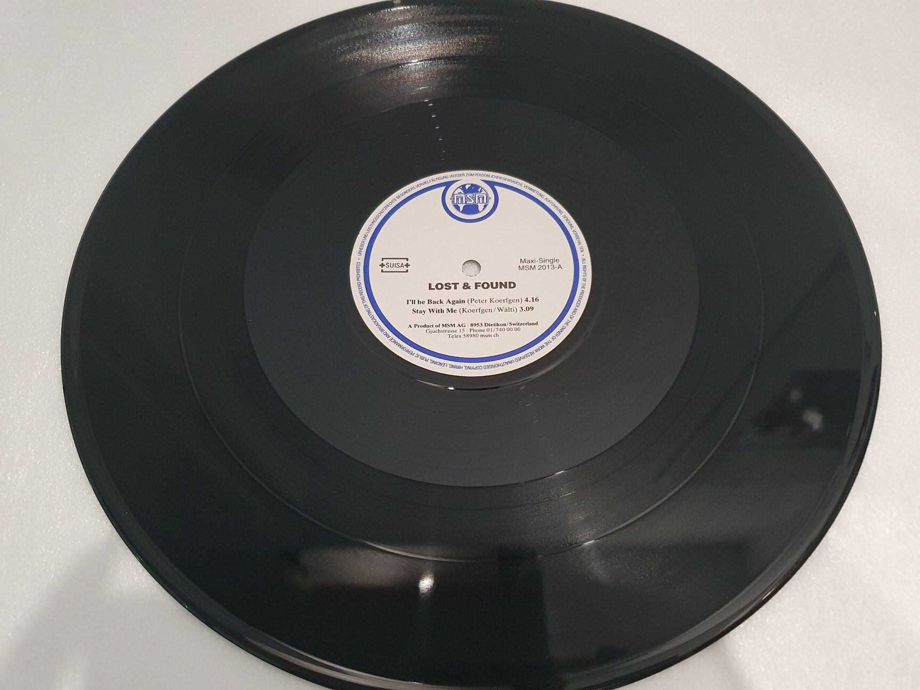 Dischi in vinile: Lost & Found – Back Again (Maxi, Pop) – Usato da Uster venduto da Vinyl-Leidenschaft 4
