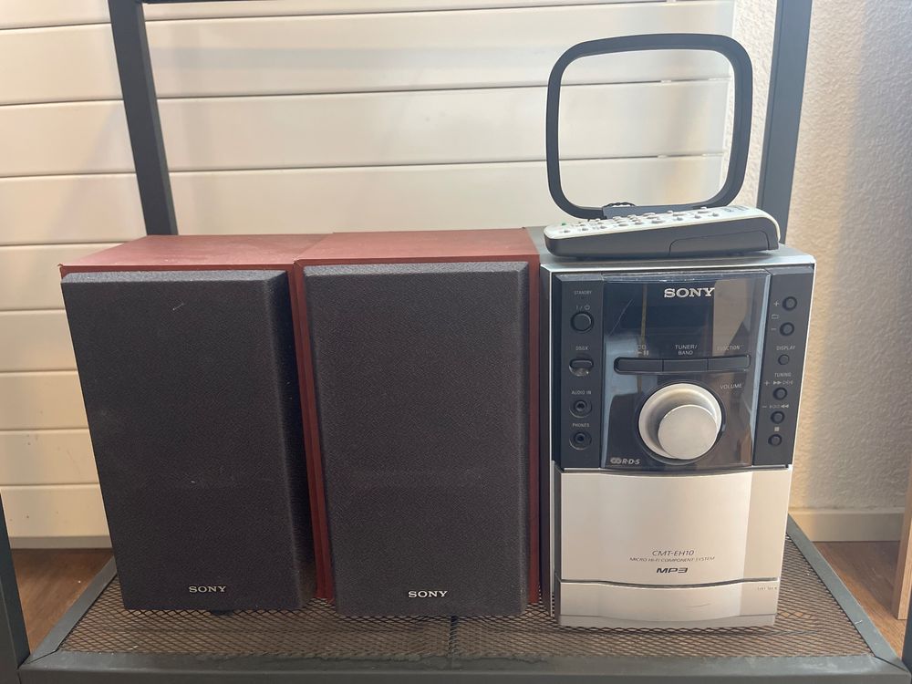 Sony kleine Musik Anlage ca 35 Jahre alt (Gebraucht) in Nussbaumen AG ...