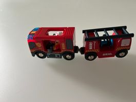 BRIO Feuerwehrzug, mit Licht und Ton