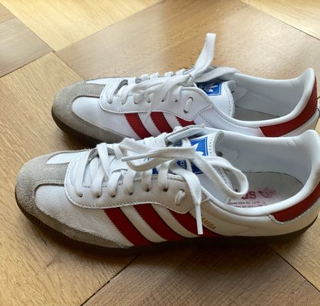 Adidas SAMBA blanc/rouge 