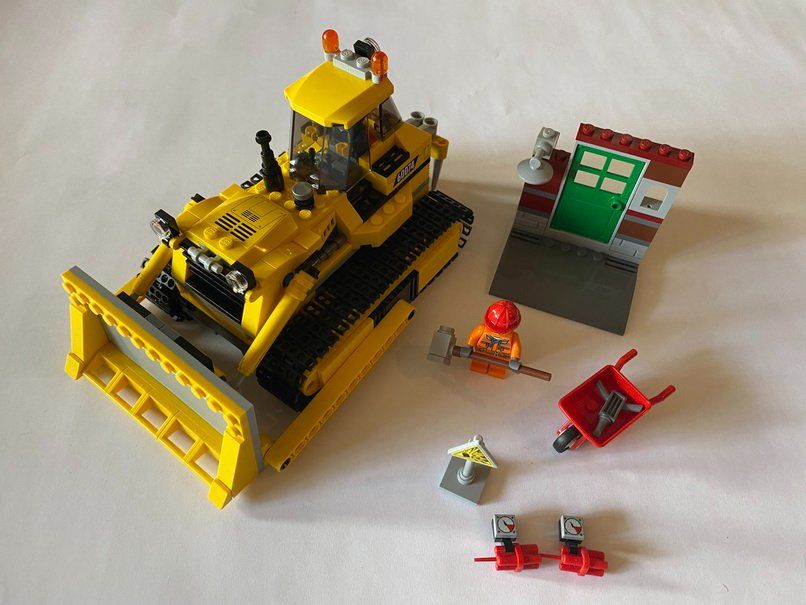 Lego Set 60074 - Baustellen Bulldozer | Kaufen auf Ricardo