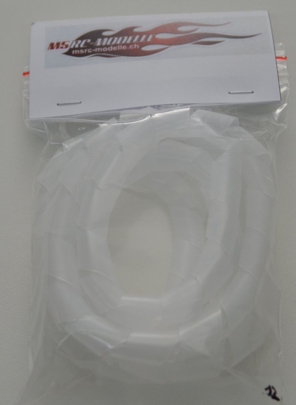 Modellismo RC: Spiroschlauch 12mm Weiss 1Meter – Nuovo e nell'imballaggio originale da Rüti venduto da MSRCModelle
