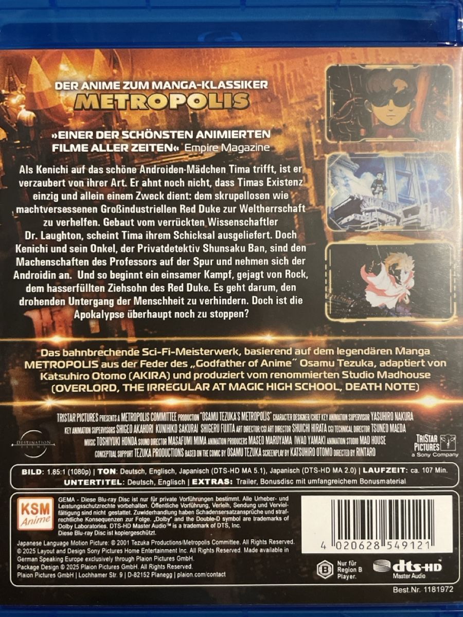 Alle DVDs: Robotic Angel  (2001) – Neu (gemäss Beschreibung) aus Waldenburg von Gonzo8 1