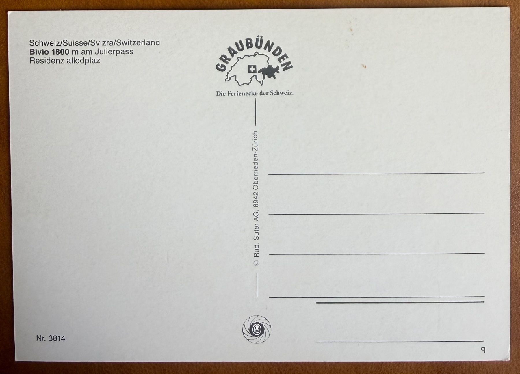 Cartoline postali: Bivio - Winter - AK – Usato da Lutry venduto da Ediego 1