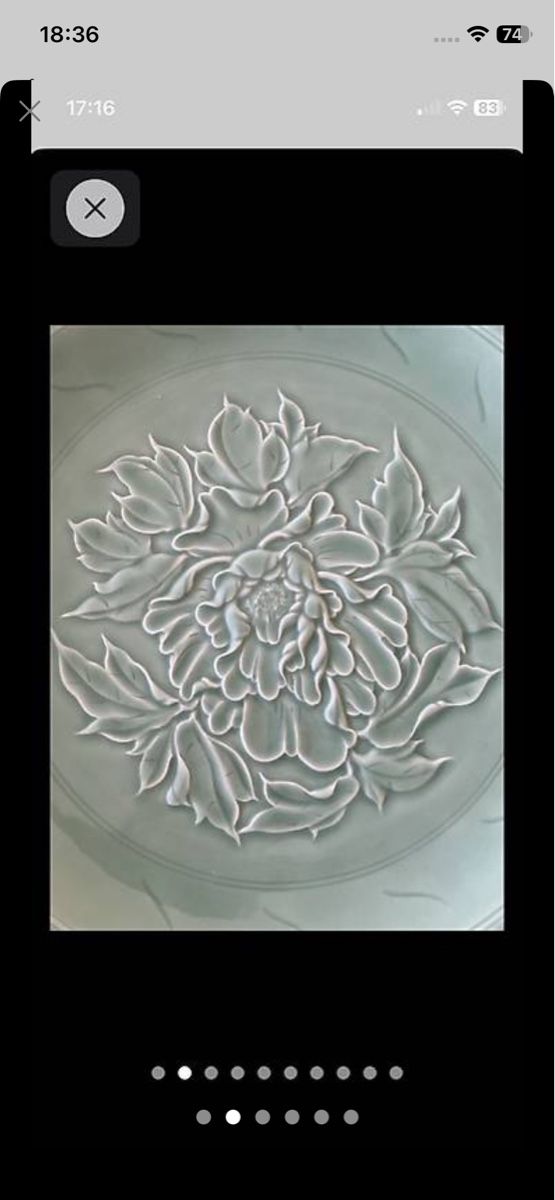Teller: LONGQUAN porcelain. Seladon. Celadon – Gebraucht aus Lenzburg von erv_v7lr 1