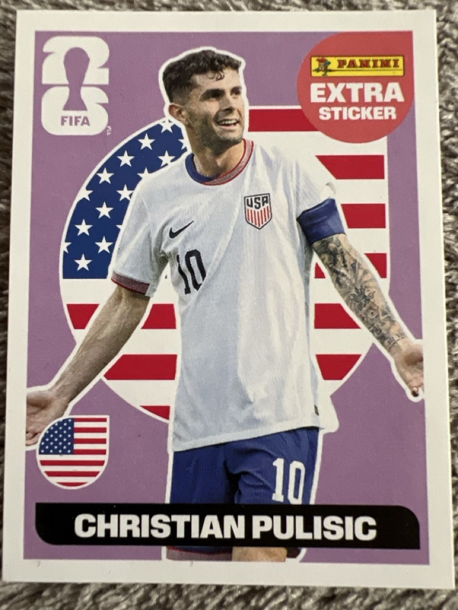 Panini Carte collezionabili: Christian Pulisic - Panini Extra Sticker – Nuovo (secondo la descrizione) da Trimbach venduto da Bade10