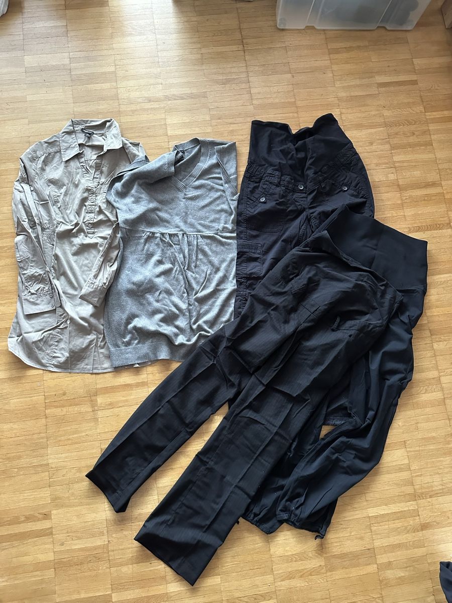 H&M Kleiderpakete: Umstandsmode Gr. L – Gebraucht aus Untersiggenthal von Sonnenschein015