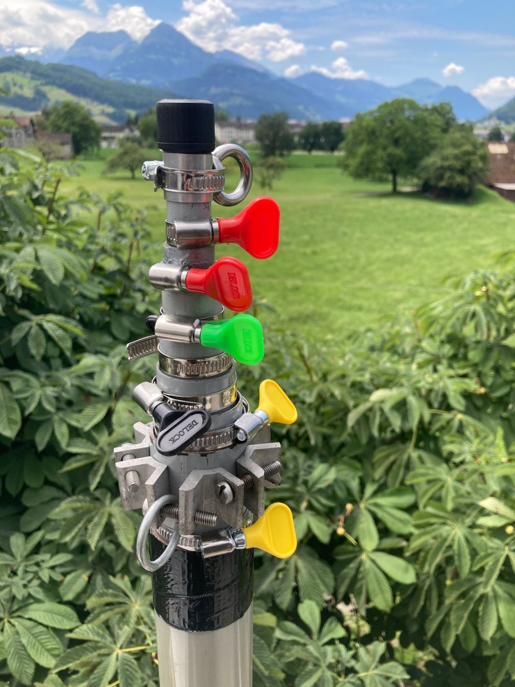 Funktechnik: Set Schlauchschellen mit Flügelschraube – Neu (gemäss Beschreibung) aus Ibach von Wzgra 1