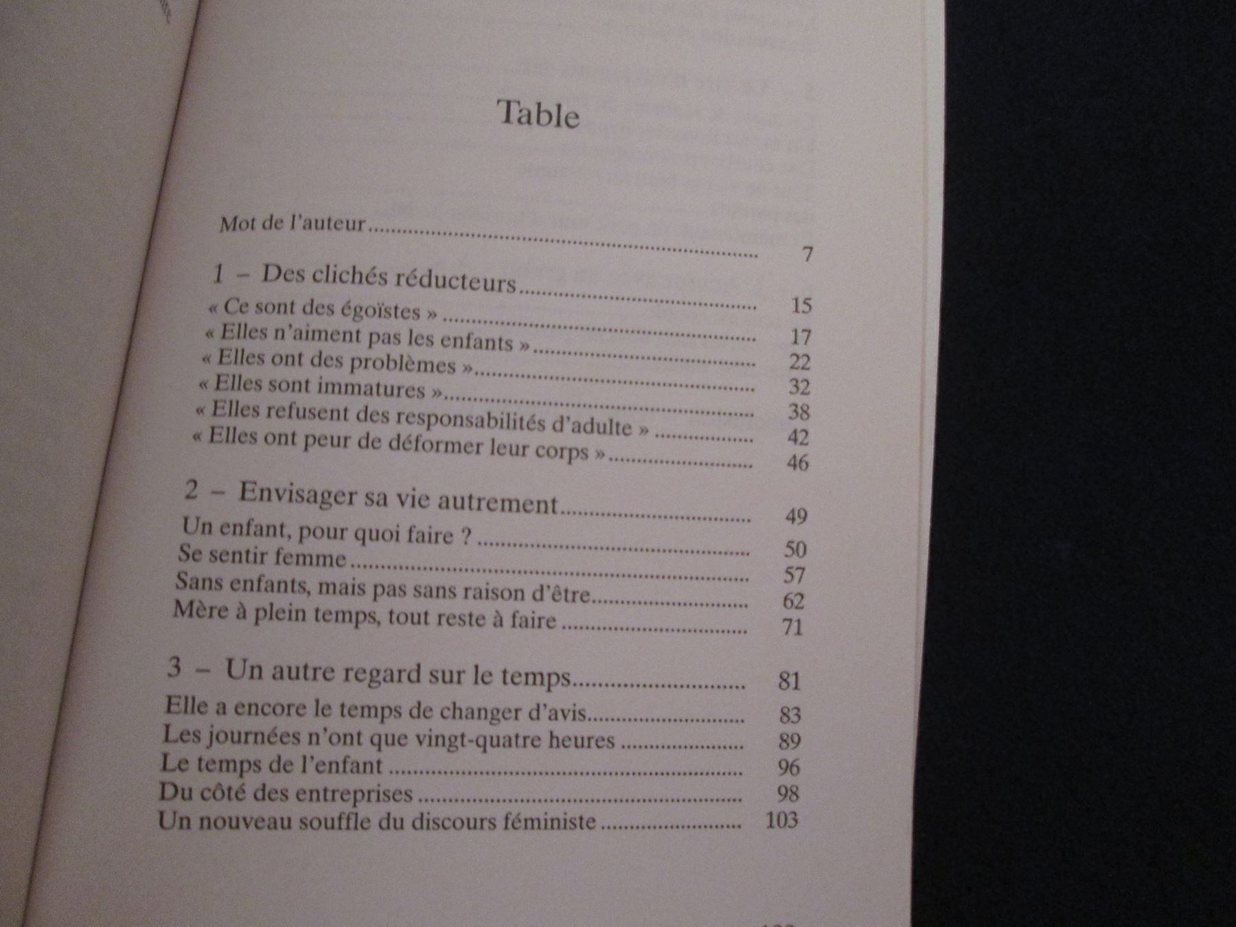 Libri: Etre femme sans être mère – Usato da Neuchâtel venduto da Dualseele 2