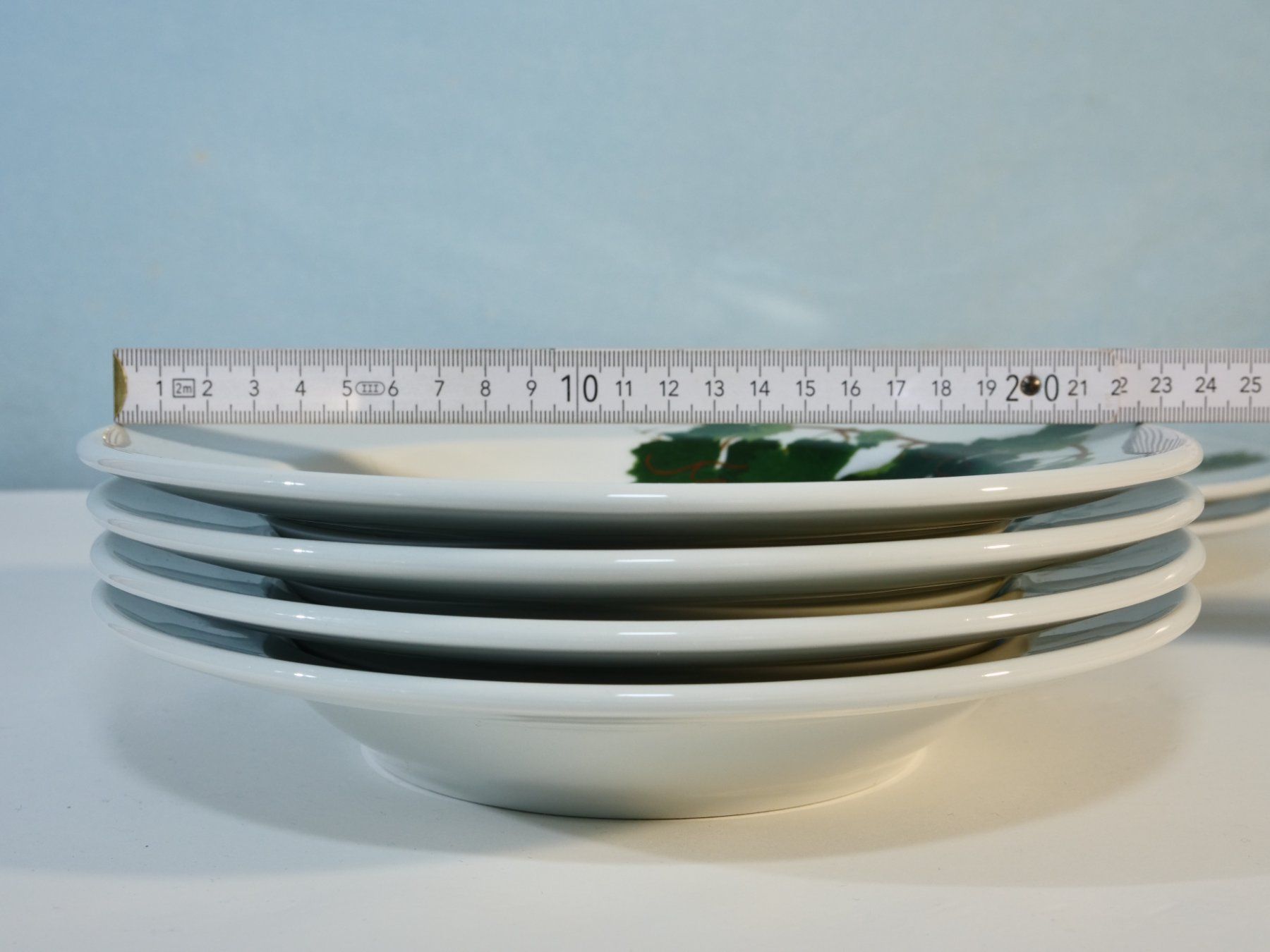 Dibbern Piatti: Dibbern Schösswald Teller Set, Kräuter Design, Top – Usato da Lustmühle venduto da Glatisant 7