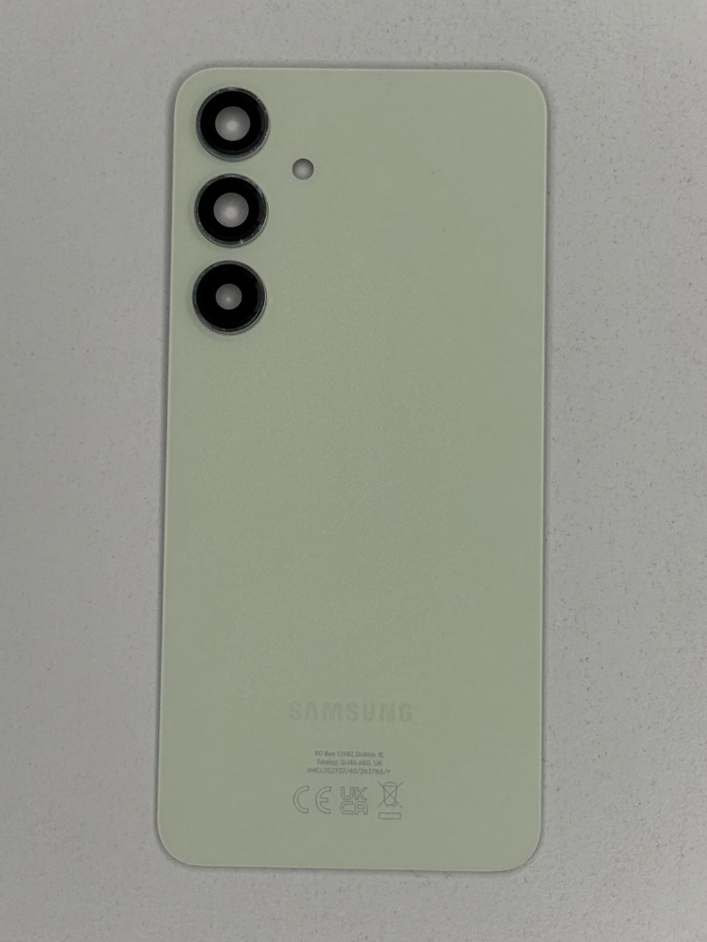 Samsung Telefoni cellulari / Smartphones: Vitre arrière Originale Samsung S24 Plus vert Galaxy – Usato da Zug venduto da ElPhone