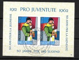 Jubiläumsblock Pro Juventute J199 ET Bern 1.12.1962 Nr. 7