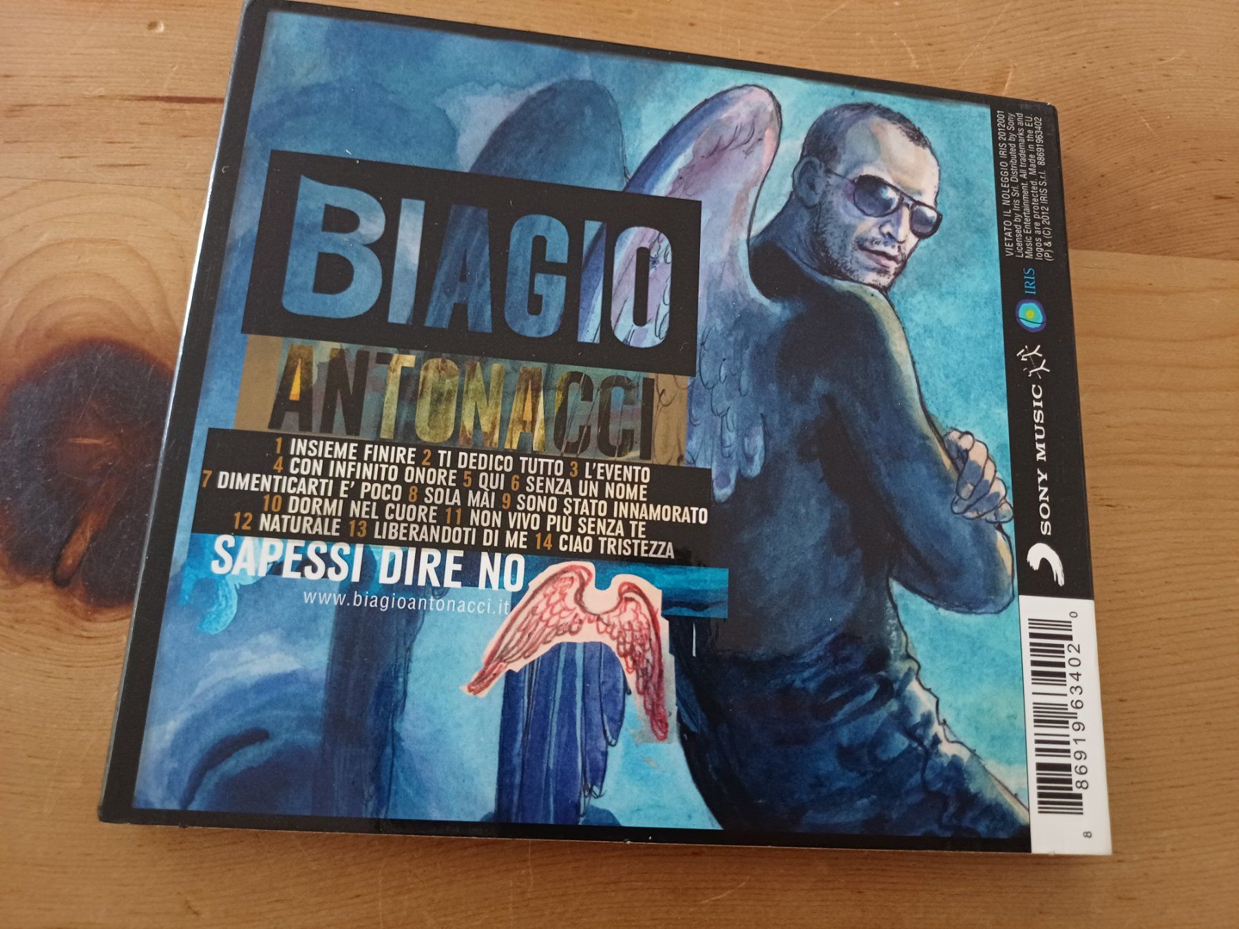 CDs: Biagio Antonacci: Sapessi Dire No – D'occasion à Jona par Rreto71 4