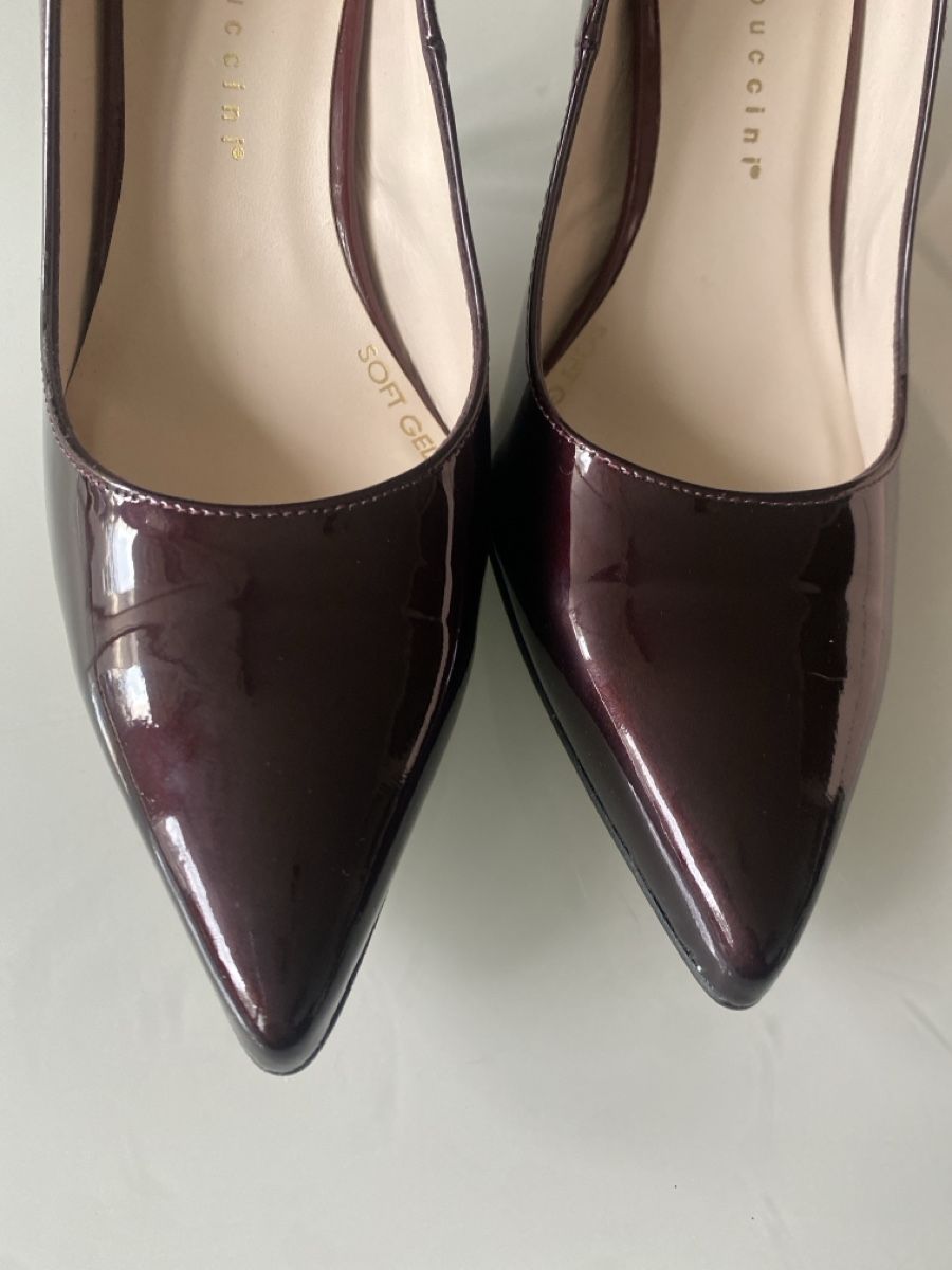 Scarpe da donna: Escarpins bordeaux vernis Andrea Puccini, taille 39👠 – Nuovo e nell'imballaggio originale da Geneve venduto da pat_p76n 2