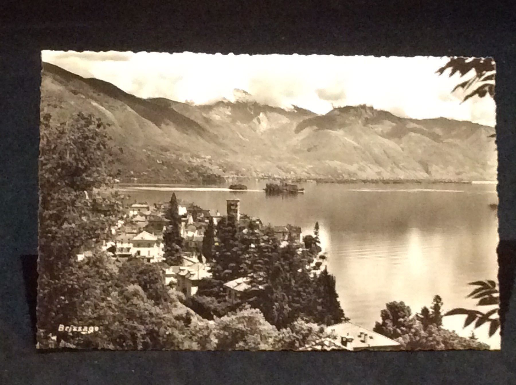 Ansichtskarten: Brissago – Gebraucht aus Widnau von Brusi9