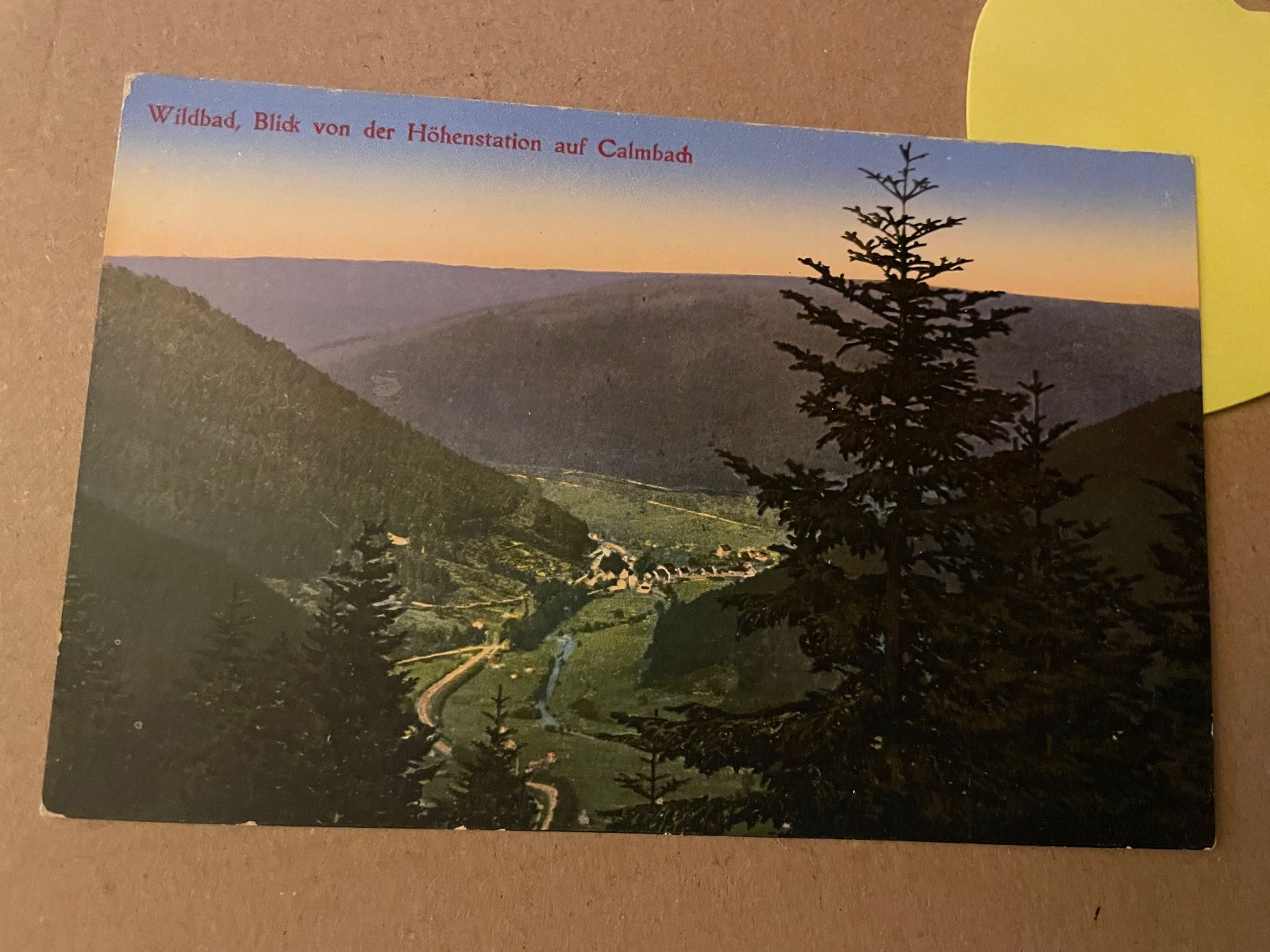 Cartes postales: AK von Wildbad – D'occasion à Rümlang par Kartenpost1