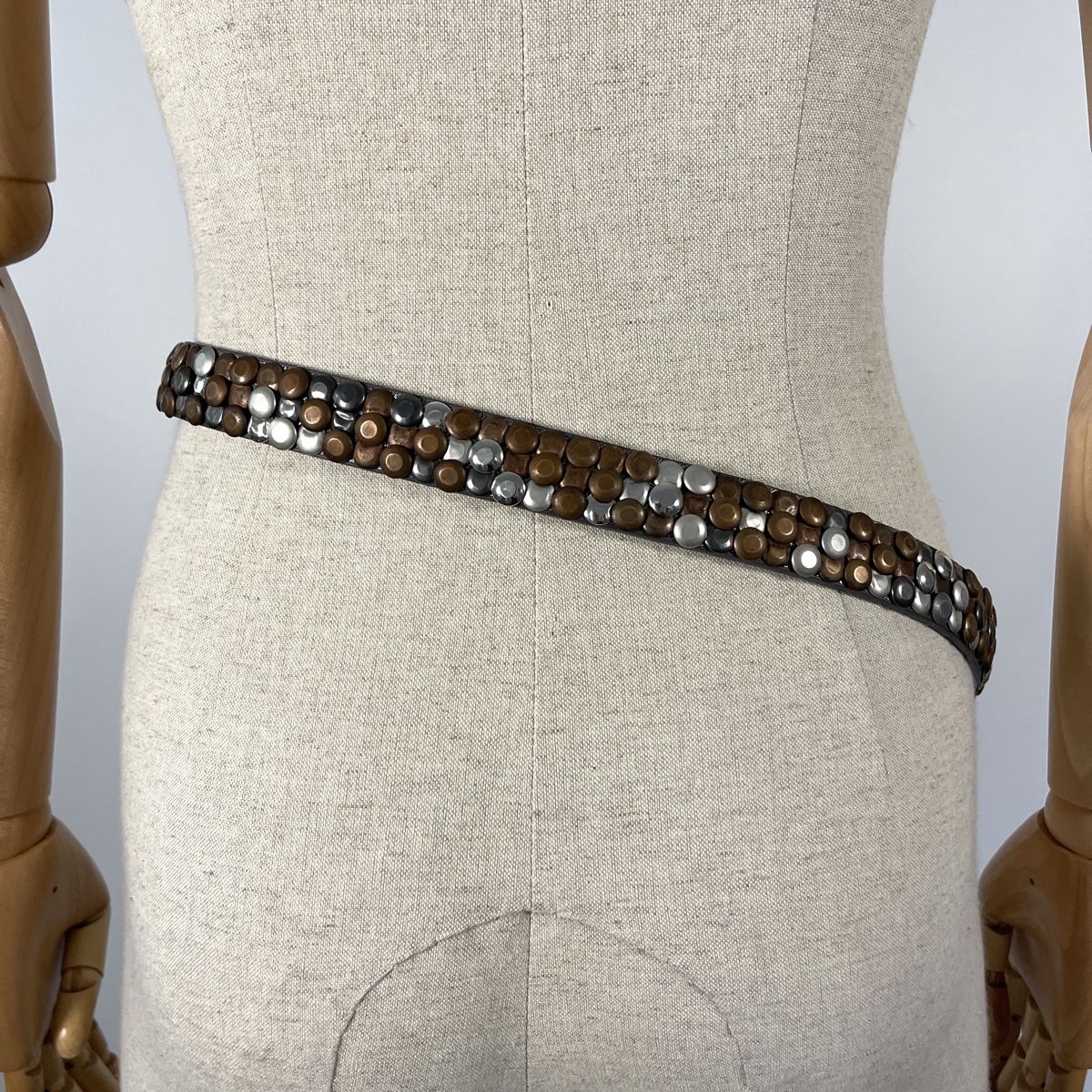 Cinture: Leather Belt With Studs – Nuovo (secondo la descrizione) da Emmen venduto da Nightingale_2022 3