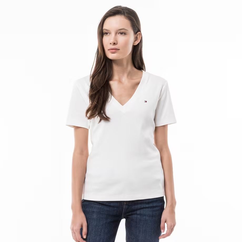 Tommy Hilfiger T-Shirts: Tommy Hilfiger T shirt White Size L – Neu (gemäss Beschreibung) aus Horgen von lme_8kj7