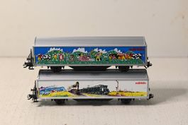 Märklin Güterwagen Alpaufzug + Loisl 2 HO/AC mit OVP