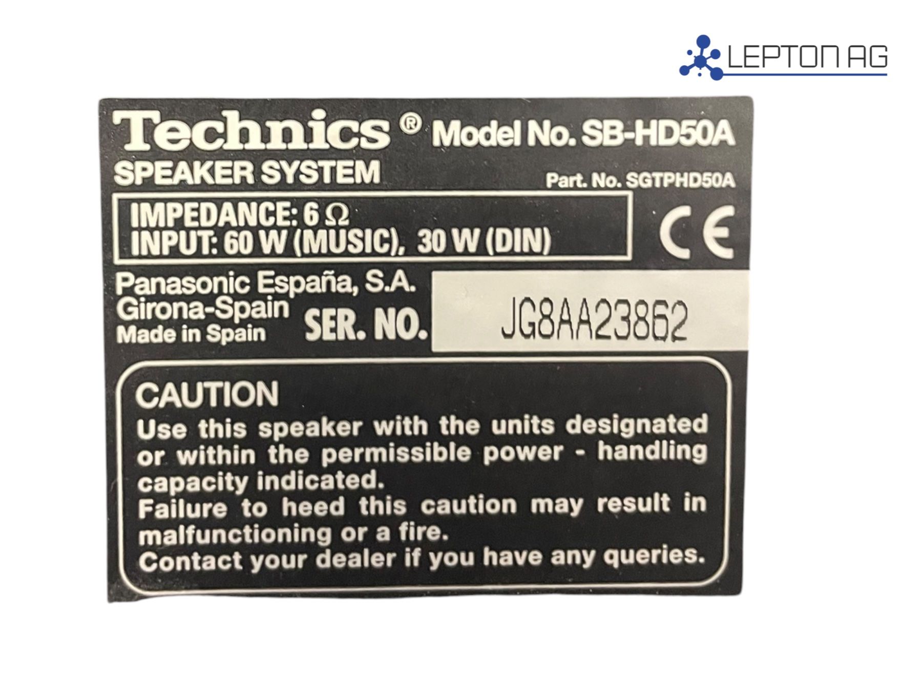 Technics Sistemi audio & multimediali: Technics Stereoanlage mit Denon 5x CD Wechsler/3 Komponenten – Usato da Niederdorf venduto da LeptonAG 4
