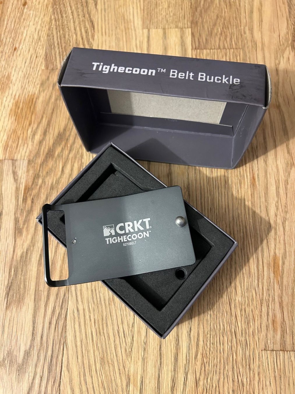 Fibbie per cinture: CRKT - Tighecoon Gürtelschnalle – Nuovo e nell'imballaggio originale da Villars-sur-Glane venduto da Dam0 1