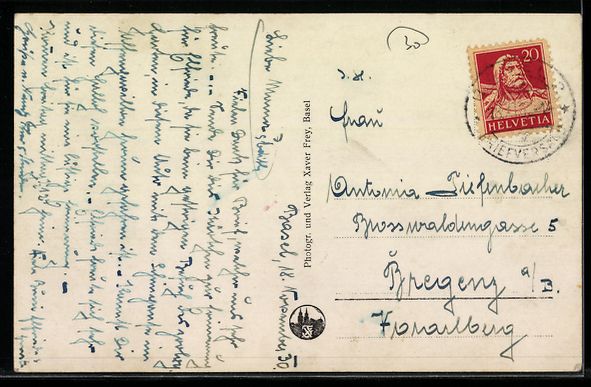 Cartoline postali: Basel, Zoologischer Garten, Schimpansen  – Usato da Berlin venduto da bartko-reher 1