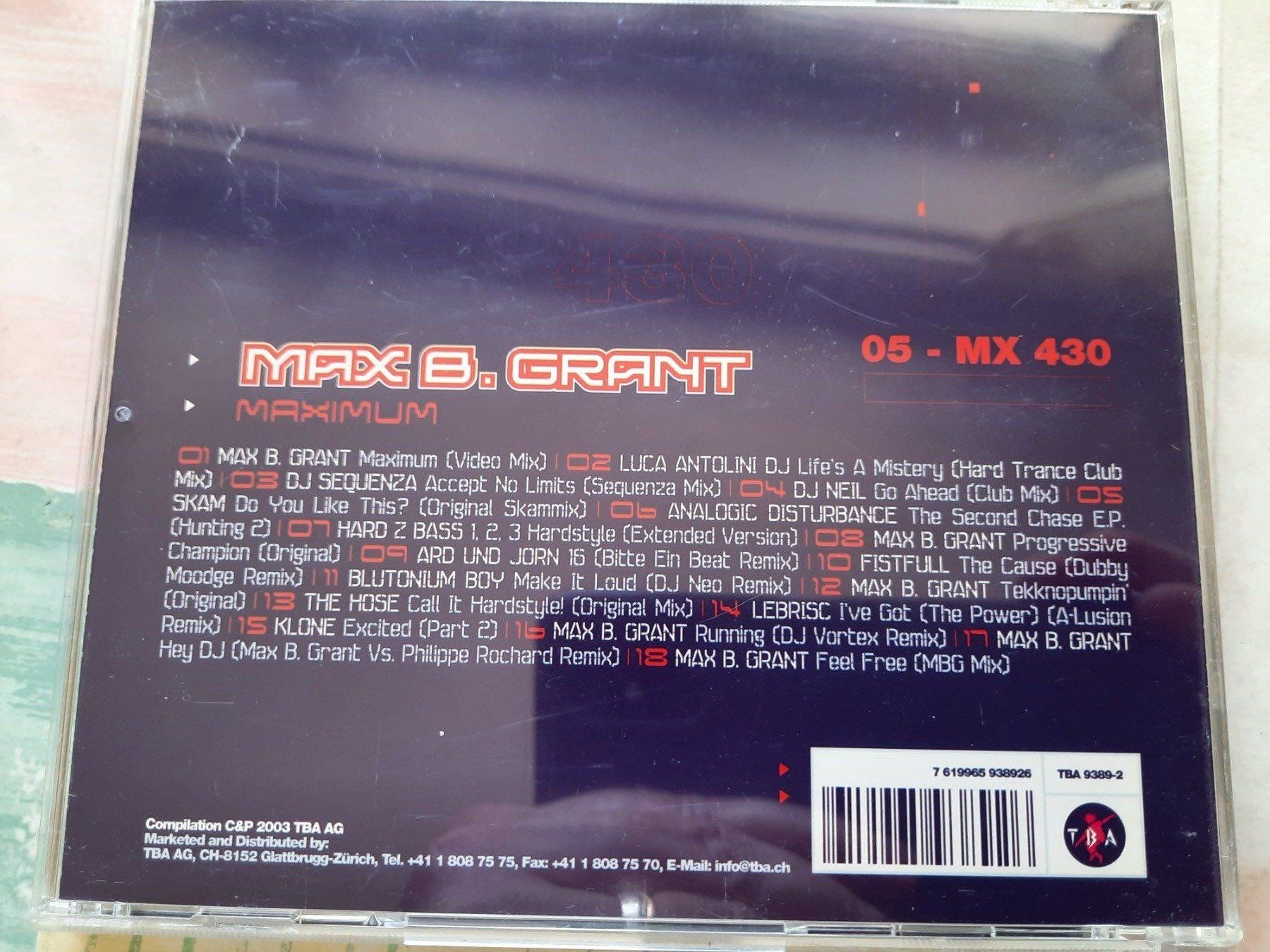 CDs: Cd Max B. Grant - Maximum – Gebraucht aus Pully von bro_n52j 1